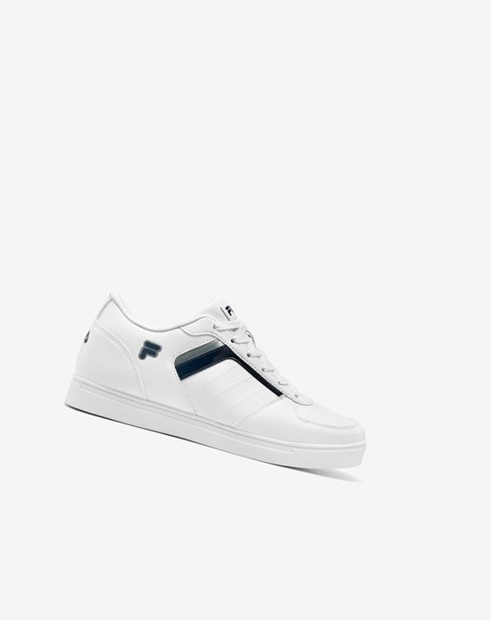Fila Davenport 4 Tennis Shoes Bianche Blu Marino Rosse | 6012EPSGY