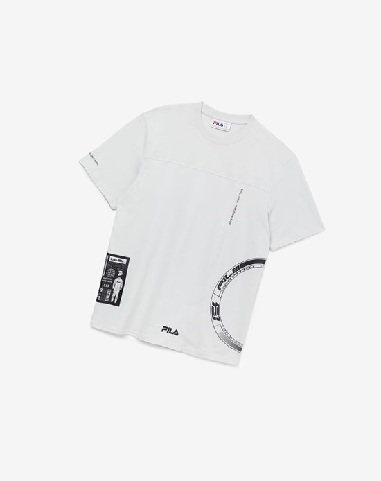 Fila Deltalife Grafica Tee 104 Lunar Rock | 5091CJQWA