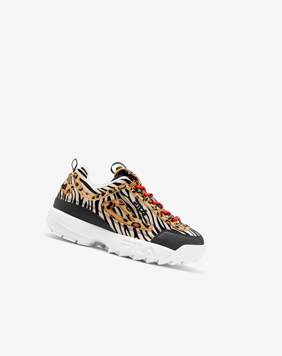 Fila Disruptor 2 Animal Sneakers Nere Bianche | 0781QJCIL