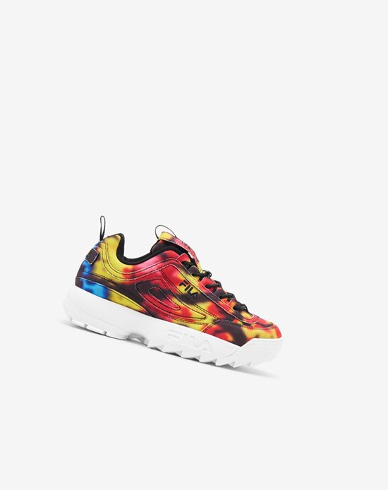Fila Disruptor 2 Dark Tie Dye Sneakers Nere Bianche | 7059MSNWH