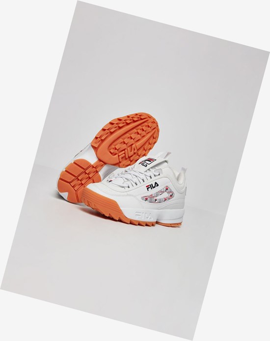 Fila Disruptor 2 Haze Sneakers Wht/Fnvy/Fred | 6908HEDMJ