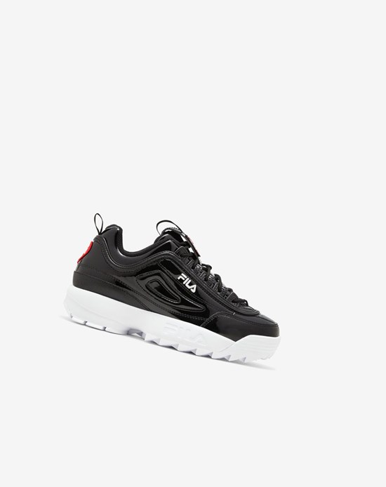 Fila Disruptor 2 Heart Sneakers Nere Nere Bianche | 2430EBZXK