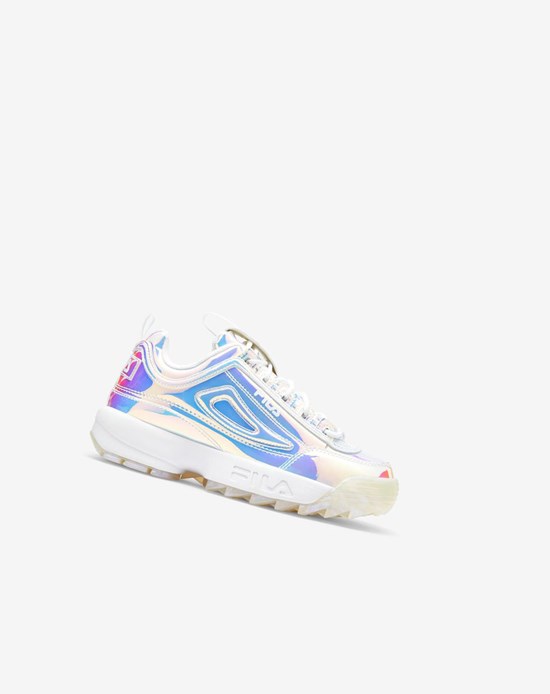 Fila Disruptor 2 Iridescent Sneakers Bianche | 9423GTRBL
