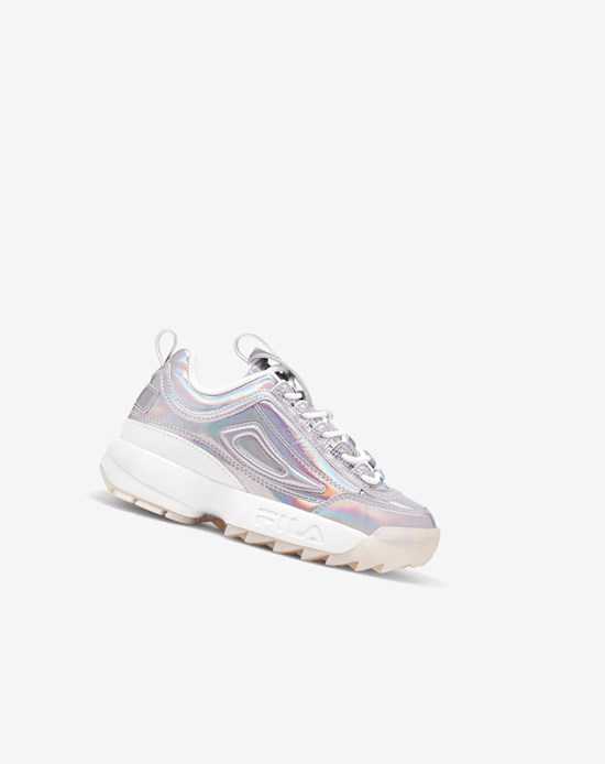 Fila Disruptor 2 Iridescent Sneakers Wht/Mult/Wht | 8456REGJN