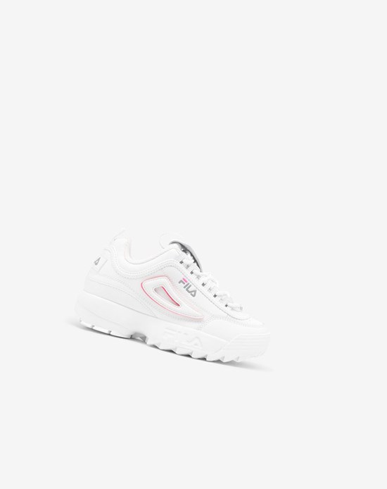 Fila Disruptor 2 Logo Reveal Sneakers Wht/Monu/Kopk | 8034ONXLC