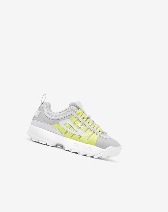 Fila Disruptor 2 Monomesh Grosso Sneakers Qgry/Sfty/Wht | 7391GPNJX