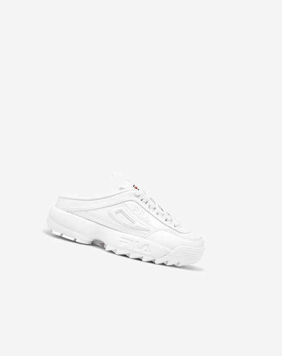 Fila Disruptor 2 Mule Sneakers Bianche Blu Marino Rosse | 6410CMAVW