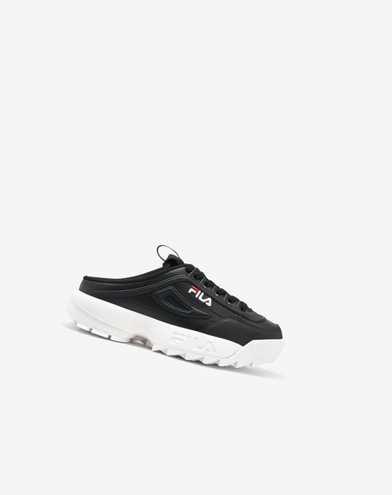 Fila Disruptor 2 Mule Sneakers Nere Bianche Rosse | 1637MCYGL