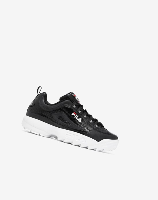 Fila Disruptor 2 No-sew Sneakers Blk/Fred/Wht | 0594TGNHA