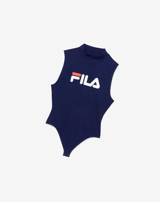 Fila Donata Bodysuit Bianche Rosse | 2548JFTDC