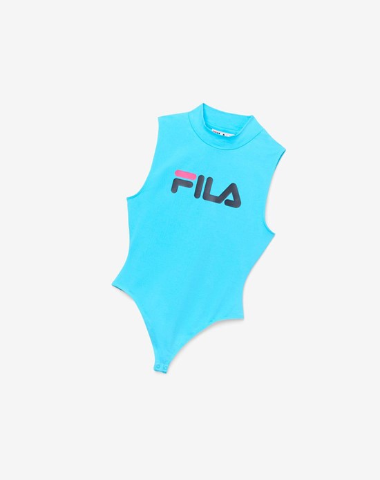 Fila Donata Bodysuit Blu Nere Rosa | 1678BURPI