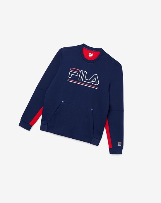Fila Dooley Tech Crew Rosse Bianche | 6170IQBJP