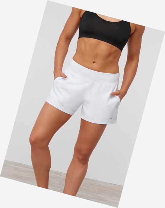 Fila Double Layer Corta Bianche | 9347FGZAO