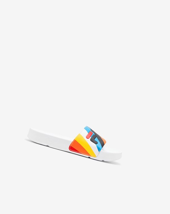 Fila Drifter Archive Ciabatte Sandals Bianche Nere | 4176UYZSX