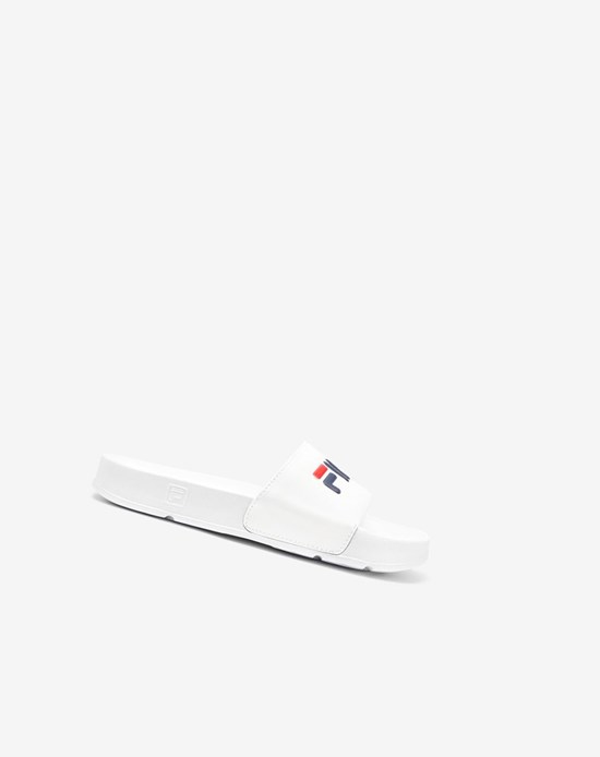 Fila Drifter Ciabatte Sandals Bianche Blu Marino Rosse | 0428GXQYF