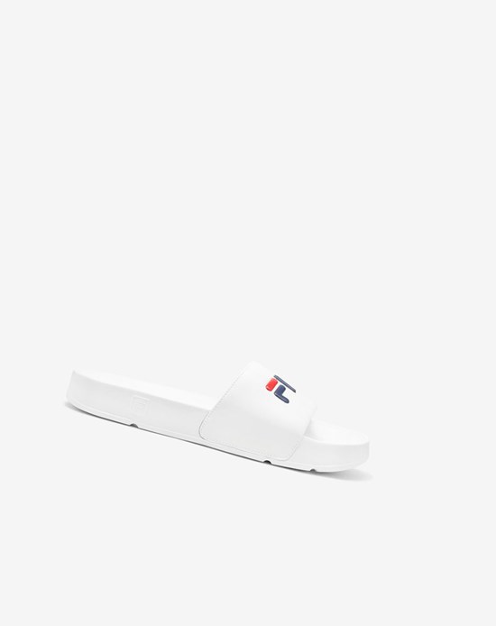 Fila Drifter Ciabatte Sandals Bianche Blu Marino Rosse | 4890HXTMZ