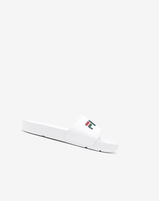 Fila Drifter Ciabatte Sandals Bianche Rosse | 6402EFBIS