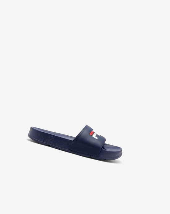 Fila Drifter Ciabatte Sandals Blu Marino Rosse Bianche | 8156MNYOI