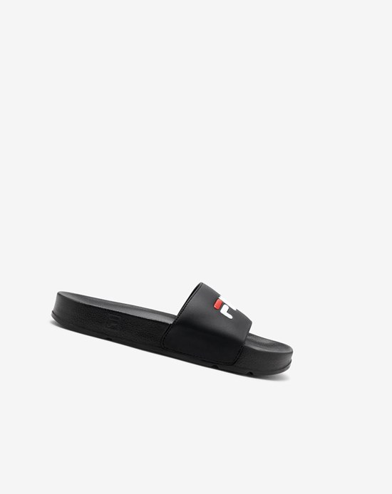 Fila Drifter Ciabatte Sandals Nere Rosse Bianche | 9578JQVMG