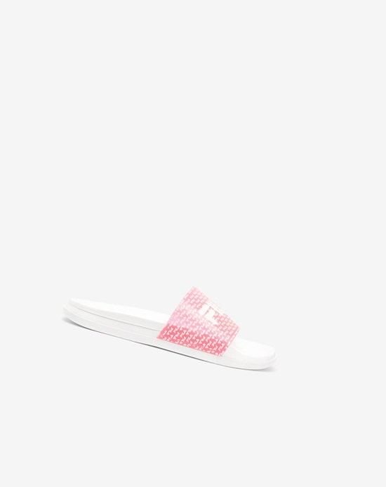 Fila Drifter Luxe Repeat Ciabatte Sandals Bianche Rosa Bianche | 5042BZNQY