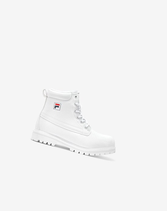 Fila Edgewater 12 Pb Boot Boots Bianche Blu Marino Rosse | 5374MVGIF