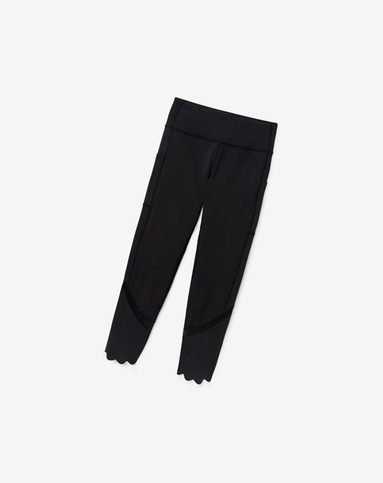 Fila Endurance 3/4 Tight Nere Nere | 6589DJPXM
