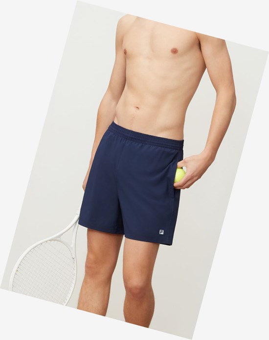 Fila Essentials Clay 2 Corta Blu Marino | 0234ORLEM