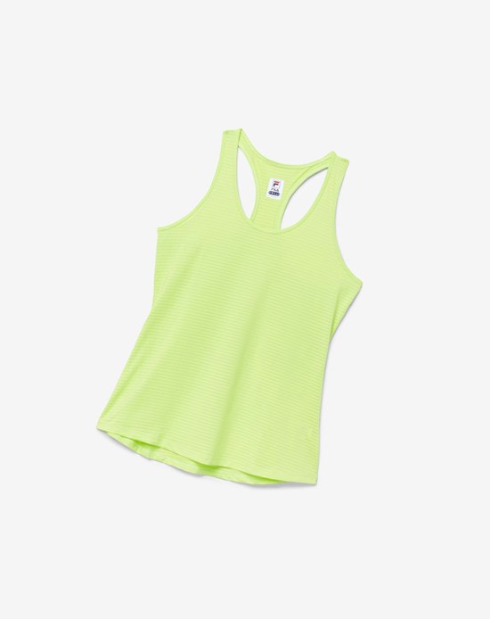 Fila Essentials Racerback Tank 540 Wildlime | 7294LDAXW