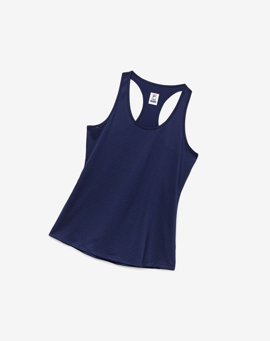 Fila Essentials Racerback Tank Blu Marino | 3184CTRHP