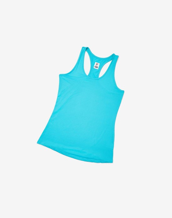 Fila Essentials Racerback Tank Verde Acqua | 5281CJFNY