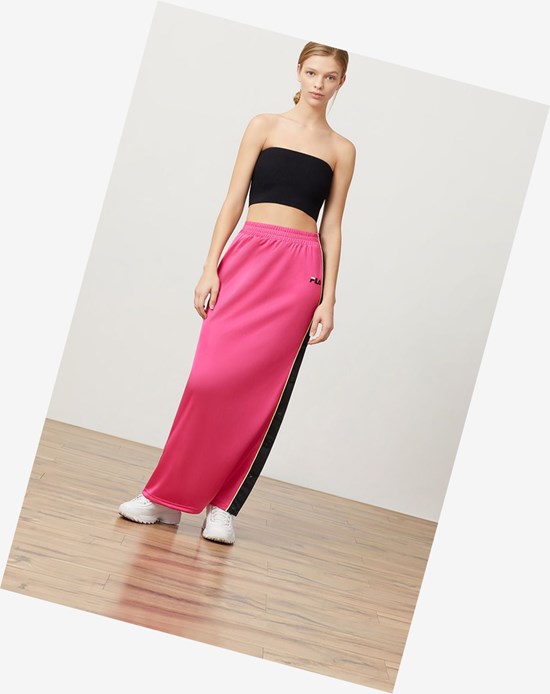 Fila Farina Tear Away Skirt F.Pnk/Blk/S.Grn | 7582YPLEV