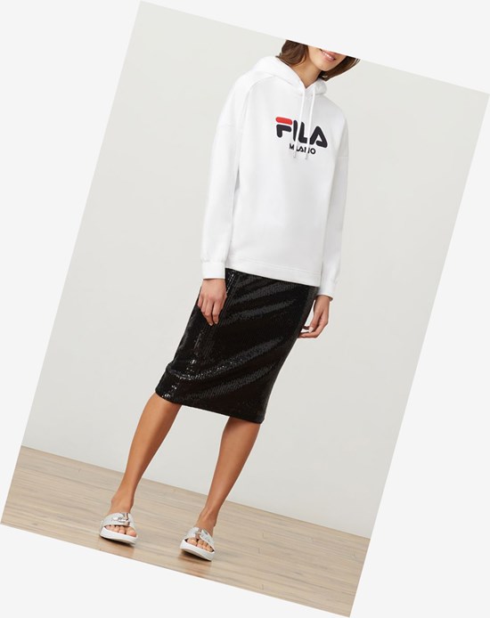 Fila Fila Milano Hoodie Bianche | 2067CFLNI