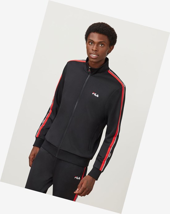 Fila Fila Milano Knit Pista Jacket Nere | 6540BUNLJ