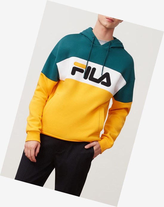 Fila Flamino Hoodie Citr/Atdp/Wht | 5180HRSDB