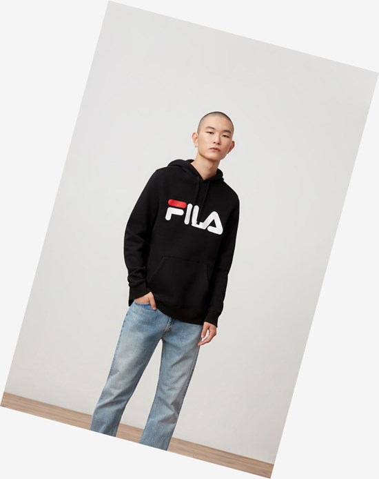Fila Flori Hoodie Blk/Cred/Wht | 3159EJLRX