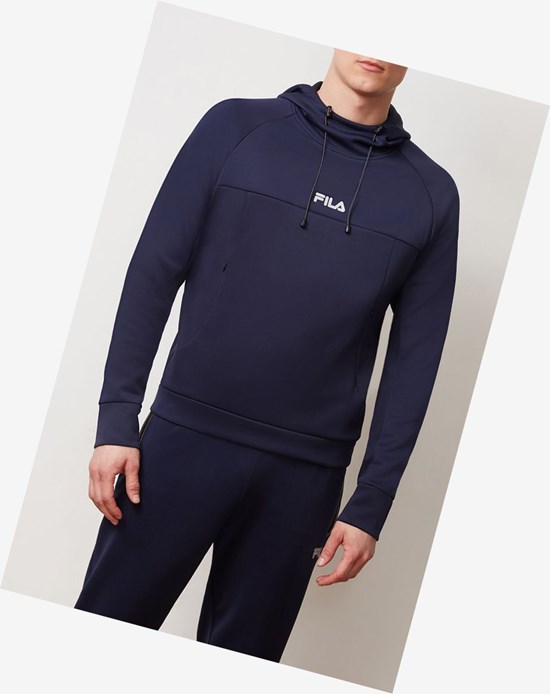 Fila Franklin Hoodie Blu Marino | 4702DGMSX