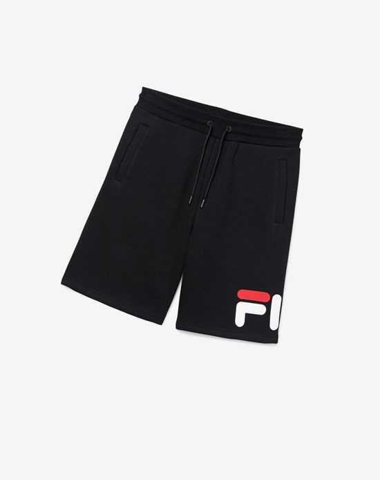 Fila Furzer Corta Nere Bianche Rosse | 8917HIEAM