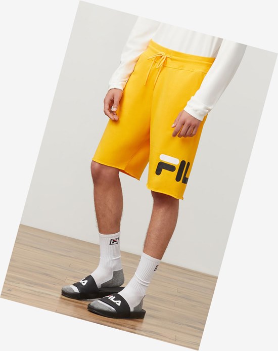 Fila George Corta Gialle Nere Bianche | 9435EHICX