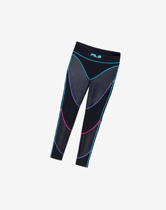 Fila Georgie High Waisted Legging Nere | 8620YAPSC