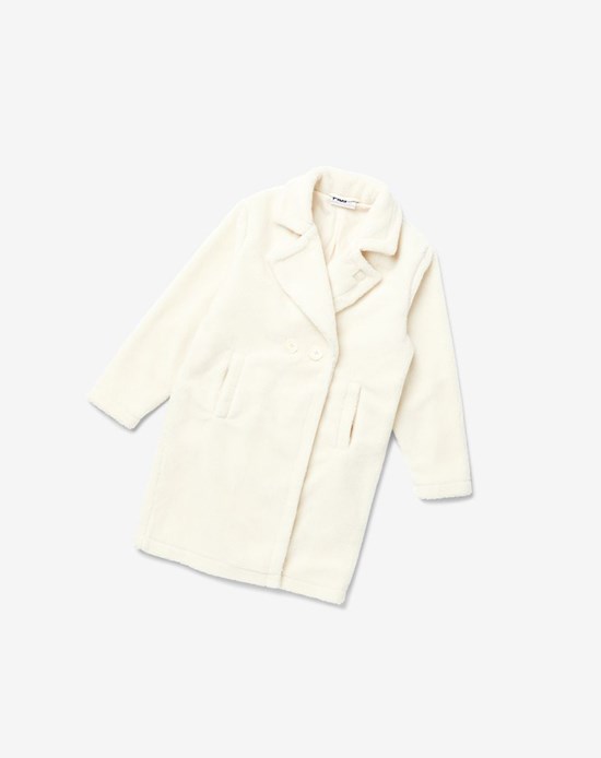 Fila Gracelynn Sherpa Coat 293 Turtledove | 4310BHKXA