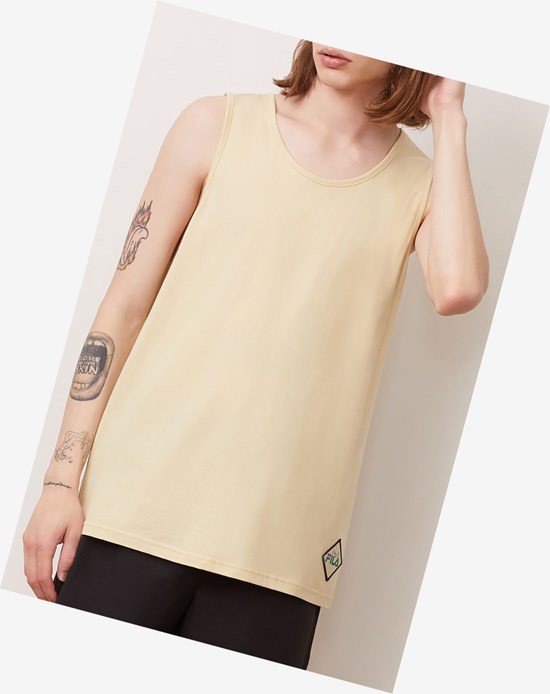 Fila Grid Tank Filacream | 2687HJXDB
