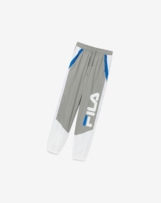 Fila Gustavo Pant Grigie Bianche Blu | 8253FMCQJ