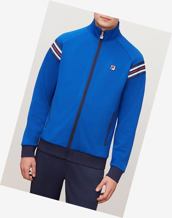 Fila Heritage Jacket Sthw/Navy | 9072GNISB