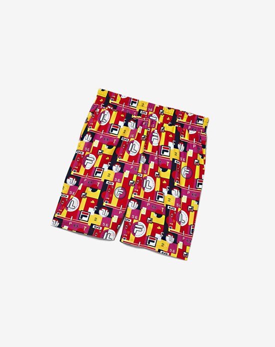 Fila Keme Printed Swim Corta Nere | 7532LIREO