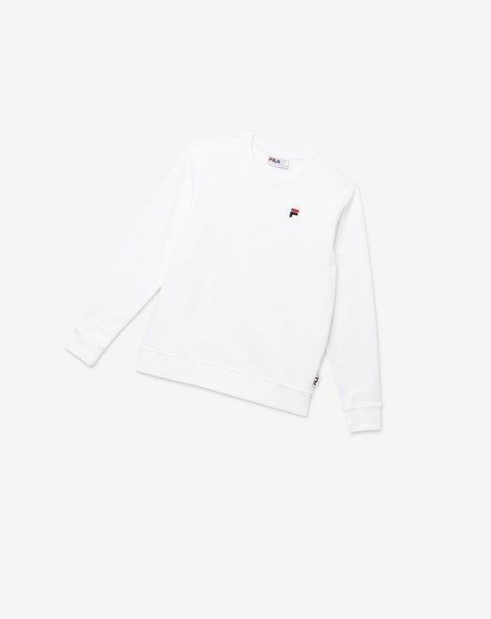 Fila Kieve Sweatshirt Bianche | 7580ATVBS