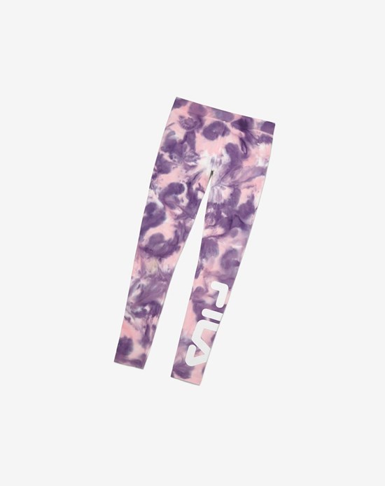 Fila Laila Tie Dye Legging Rosa | 3542YACXQ