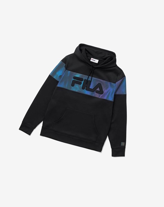 Fila Lando Hoodie Nere | 6134AYZBK