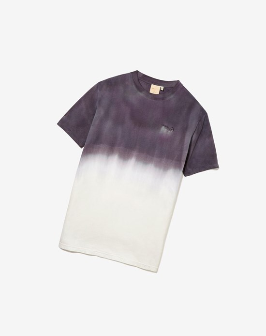 Fila Liva Ombré Tee 002 Rabbit / Marshmallow | 8753QZTLW