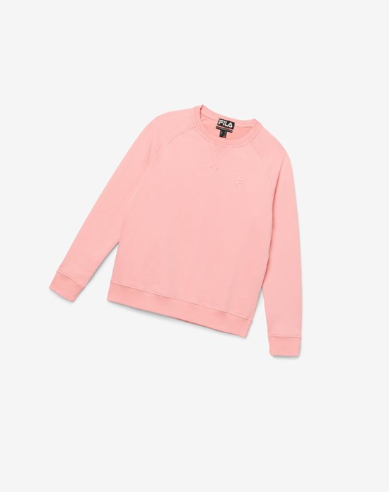 Fila Logan Crewneck 681 Strawberry Ice | 5671LQEGF
