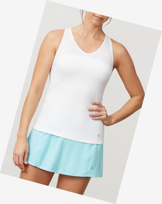 Fila Love Game Racerback Tank Bianche | 7412ZXOVA